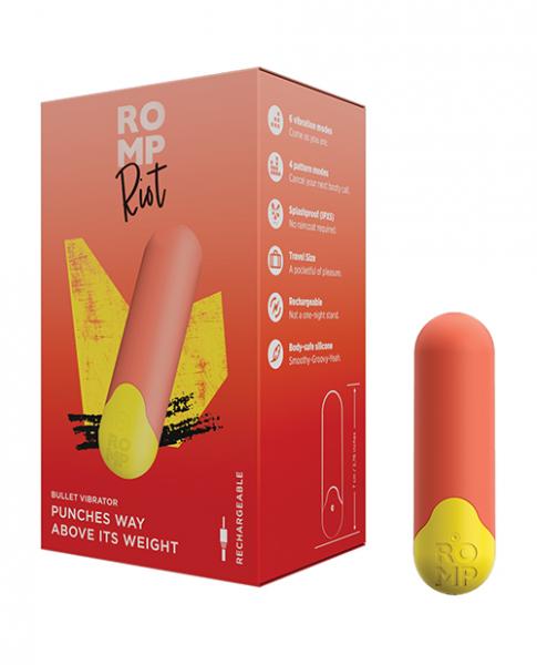 Romp Riot Bullet Vibrator Orange