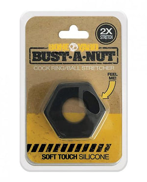 Boneyard Bust A Nut Cock Ring Black