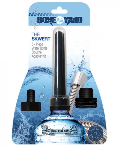 Boneyard The Skwert 5 Piece Water Bottle Douche Adapter Kit