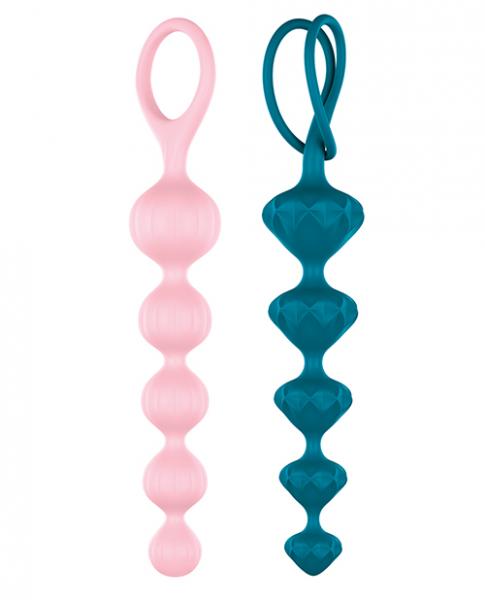 Satisfyer Anal Beads Set Of 2 Colored