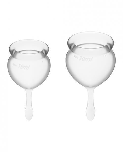 Satisfyer Feel Good Menstrual Cup Transparent