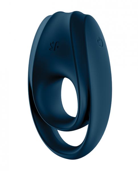 Satisfyer Incredible Duo Ring Vibrator Dark Blue
