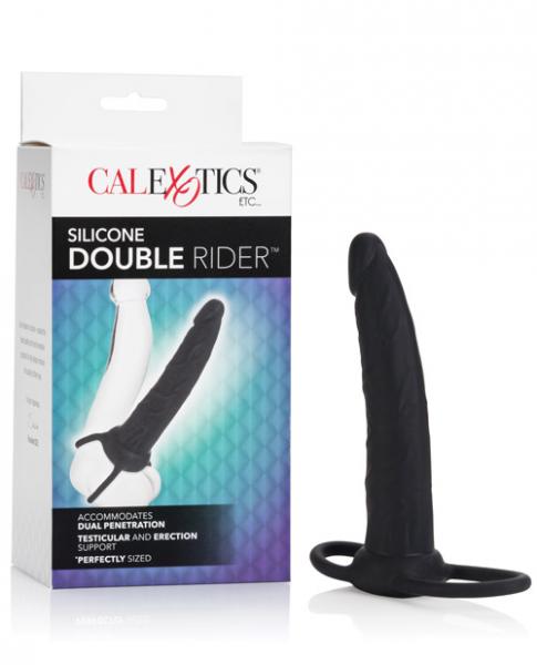 Cal Exotics Silicone Double Rider Black