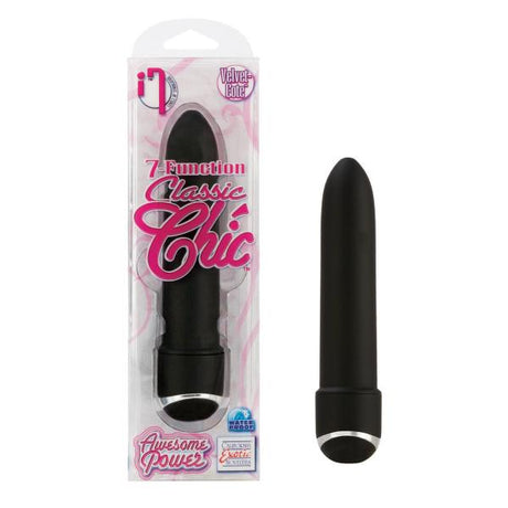 Classic Chic 7 Functions Vibrator Black
