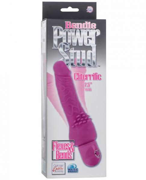 Bendie Power Stud Cliterrific Waterproof Vibrator Pink