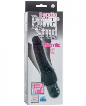 Bendie Power Stud Cliterrific Waterproof Vibrator Black