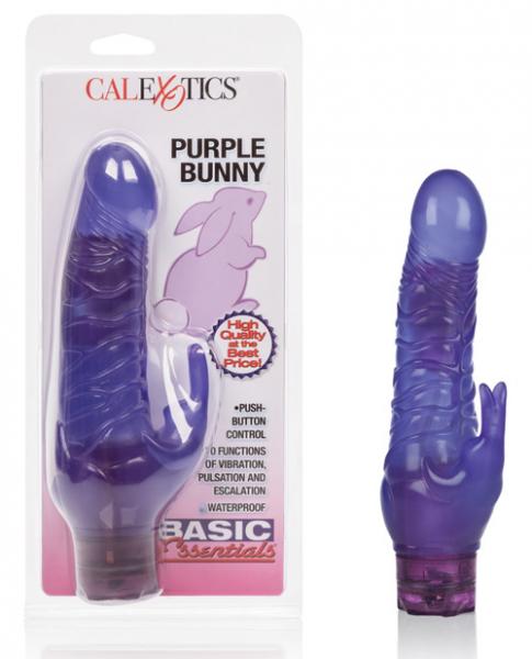 Basic Essentials Bunny Purple Rabbit Vibrator