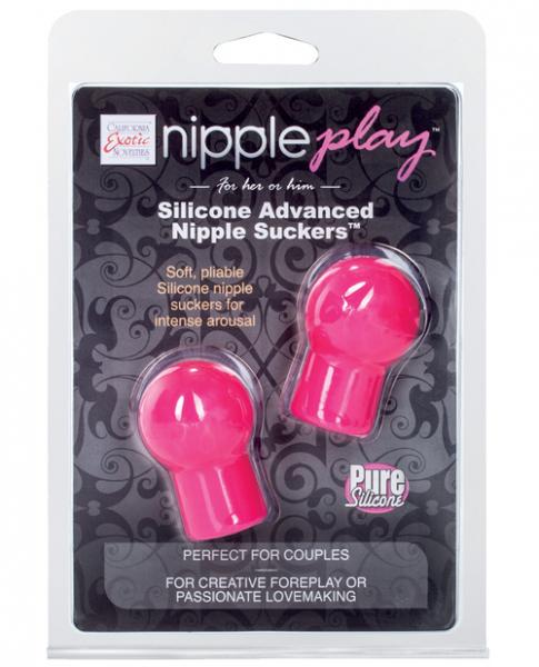 Nipple Play Silicone Advanced Suckers Pink