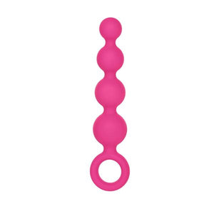 Coco Licious Silicone Booty Beads Pink 4.5 Inch