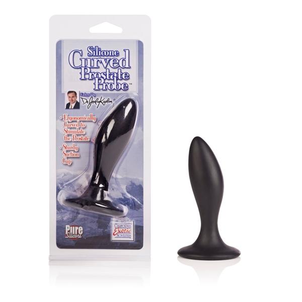 Silicone Prostate Probe Curved