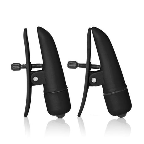 Colt Grips Vibrating Nipple Clamps Black