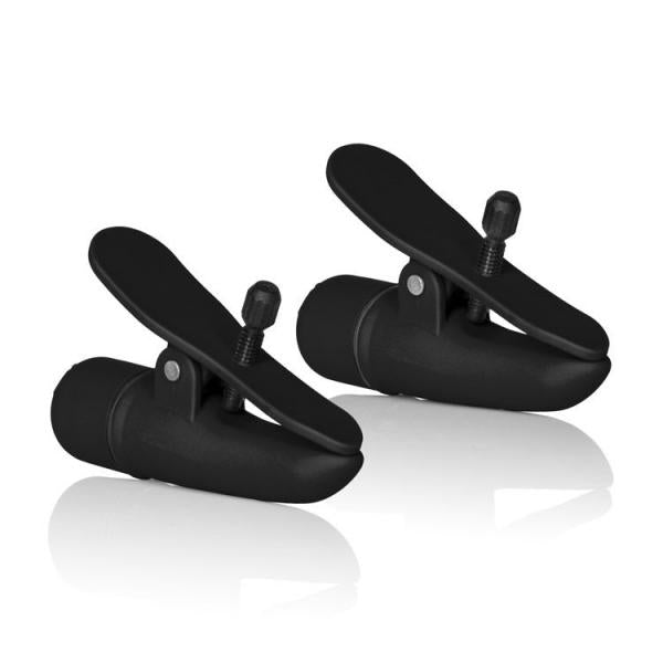 Colt Grips Vibrating Nipple Clamps Black