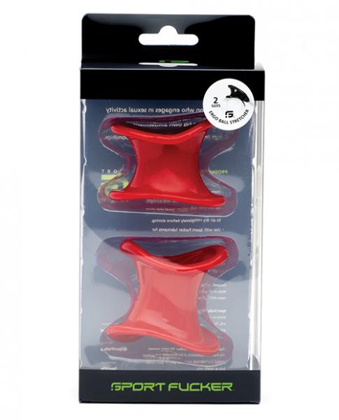 Sport F*Cker Ergonomic Ball Stretcher Kit Red