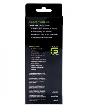 Sport F*Cker Ultra Sound Urethra Plug Black