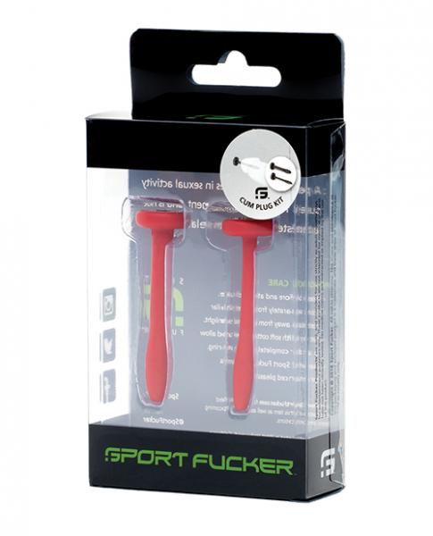 Sport Fucker Cum Plug Kit Red