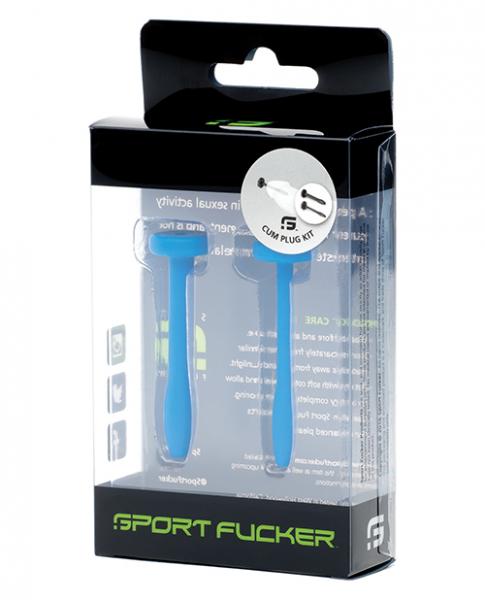 Sport Fucker Cum Plug Kit Blue
