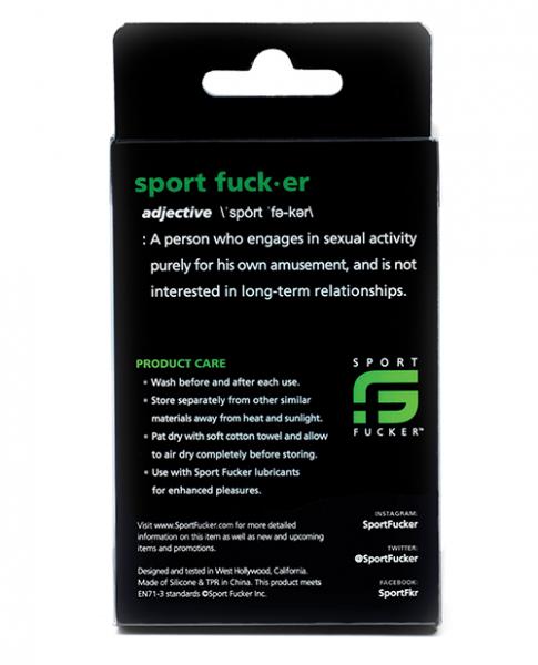 Sport F*Cker Cum Stopper Black