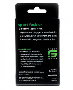 Sport F*Cker Cum Stopper Black