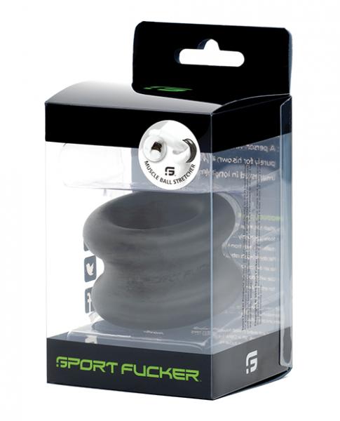 Sport Fucker Muscle Ball Stretcher Black