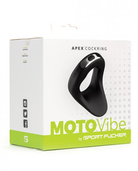 Sport F*Cker Motovibe Apex Vibrating Cock Ring Black