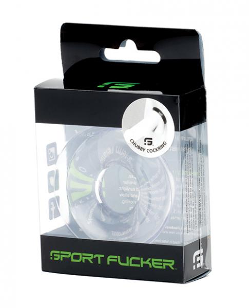 Sport Fucker Chubby Cockring Clear