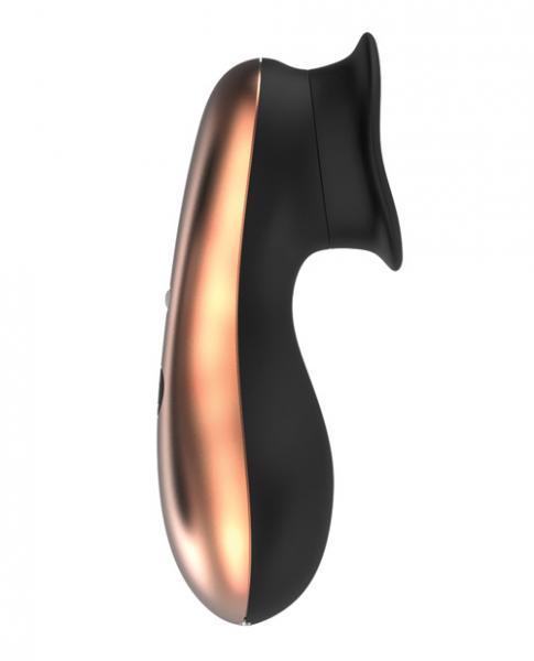 Dreamy Oral Clitoral Stimulator 10 Speed Black Vibrator