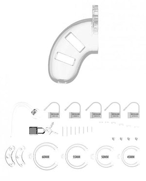 Cage With Plug 10 Transparent