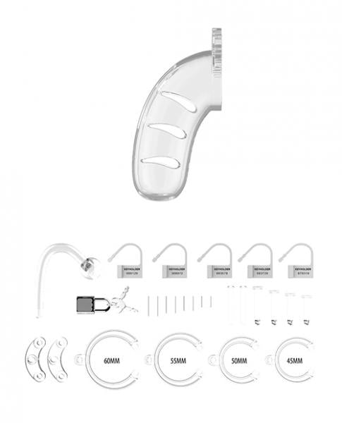 Mancage Chastity Cock Cage With Butt Plug #11 Medium