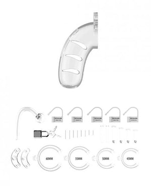 Mancage Chastity Cock Cage With Butt Plug #11 Medium