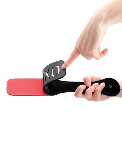Ouch Xoxo Paddle Black