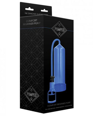 Pumped Comfort Beginner Penis Pump Blue