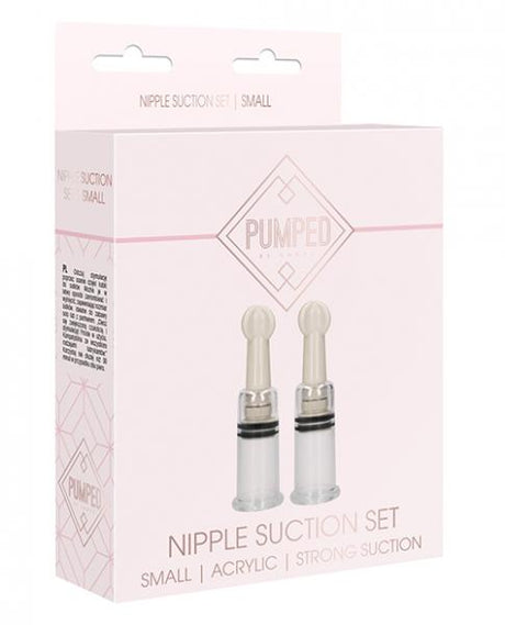 Pumped Nipple Suction Set Small Clear