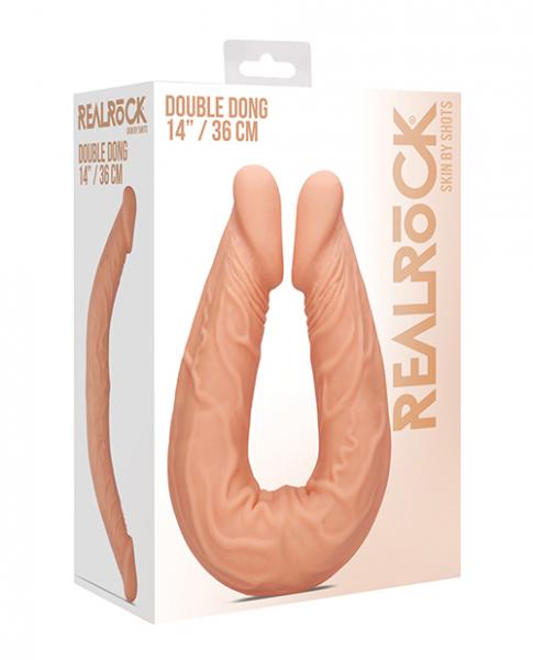 Shots Realrock 14" Double Dong Flesh