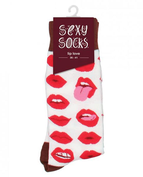 Sexy Socks Lip Love Female S/M