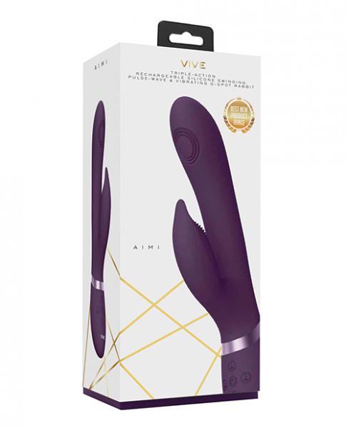 Shots Vive Aimi Pulse G Spot Rabbit Purple