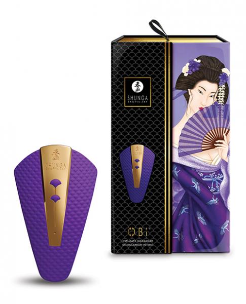 Shunga Obi Intimate Massager Purple