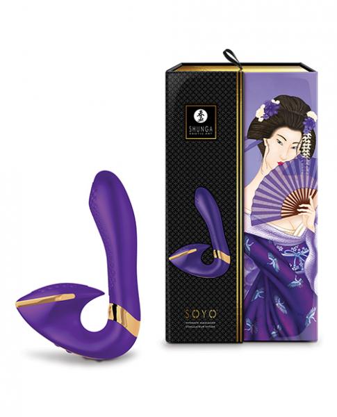 Shunga Soyo Intimate Massager Purple