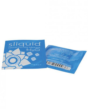 Sliquid Naturals H2 O Lubricant Pillow Package .17oz