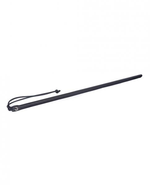 Spartacus 24" Leather Wrapped Cane Black