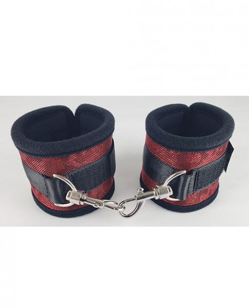 Spartacus Wrist Restraints Neoprene Red