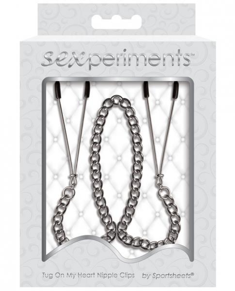 Sexperiments Tug On My Heart Nipple Clamps