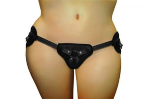 Plus Size Beginners Strap On Harness Black