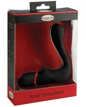 Anal Stimulator Black Vibrator