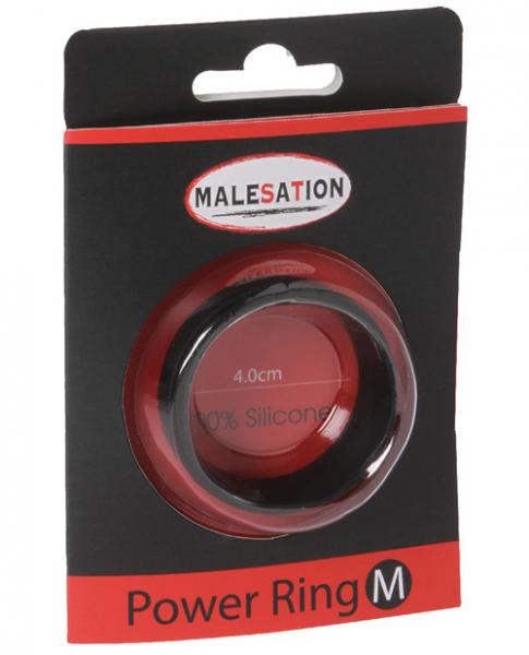 Malesation Power Ring Medium Black
