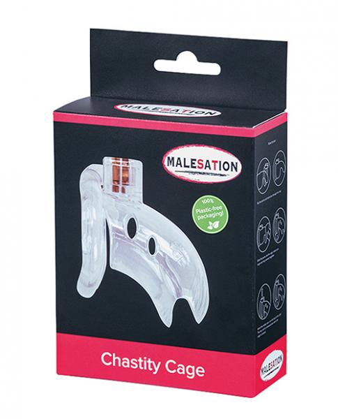 Malesation Chastity Cage Clear
