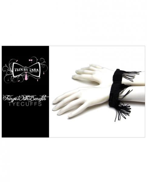 Tyes By Tara Fringe Benefits Tyecuffs Black Handcuffs