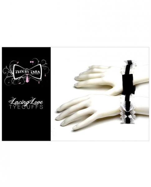 Tyes By Tara Lacing Love Tyecuffs Black Handcuffs