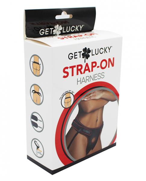 Get Lucky Strap On Harness Black