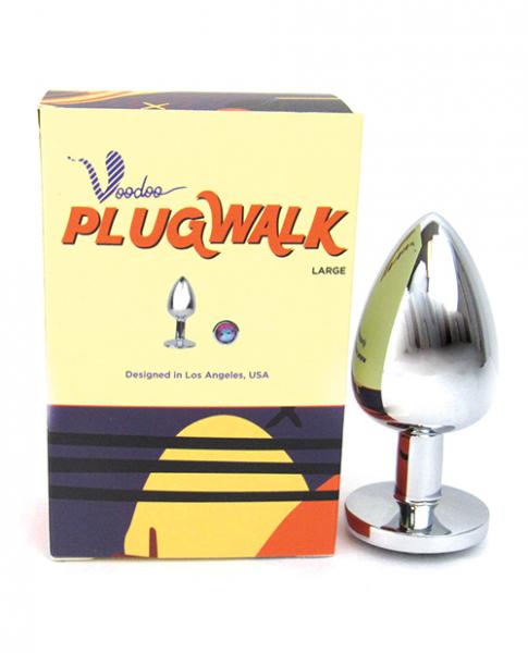 Voodoo Plug Walk Large Stainless Steel Silver