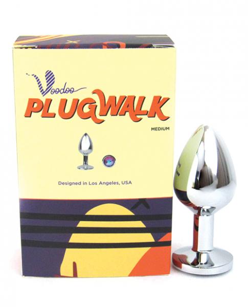 Voodoo Plug Walk Medium Stainless Steel Silver